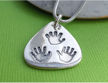 Family Handprint Pendant