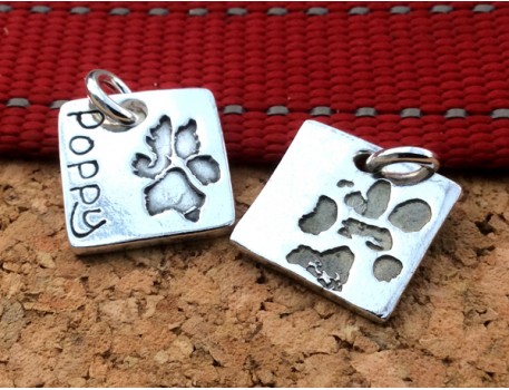 Dog and Cat Paw Charm